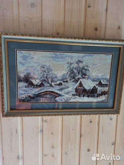 Картины вышитые крестиком