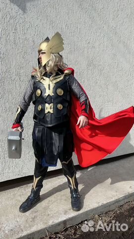 Костюм cosplay тор marvel