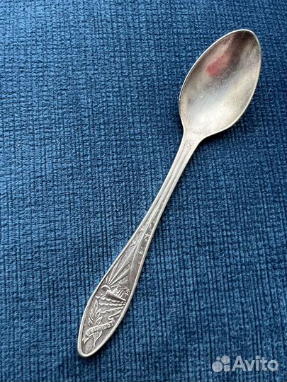 Ложка мельхиоровые СССР юбилейная 1917/1967