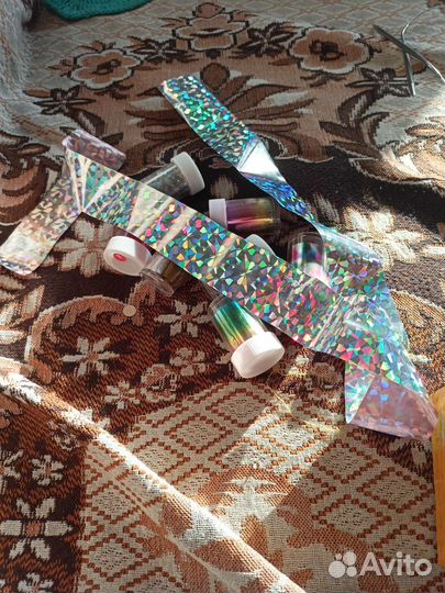 Фольга для ногтей переводная