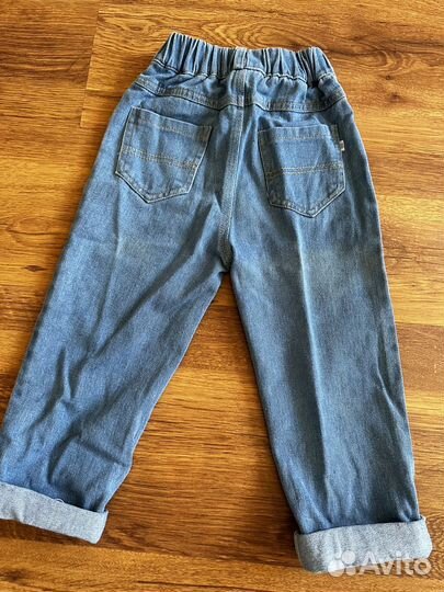Джинсы на мальчика 104 110