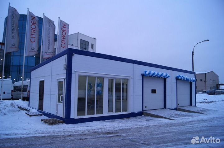 Автомойка, бокс под ключ