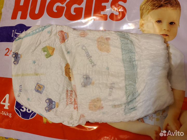 Подгузники-трусики Хаггис 4