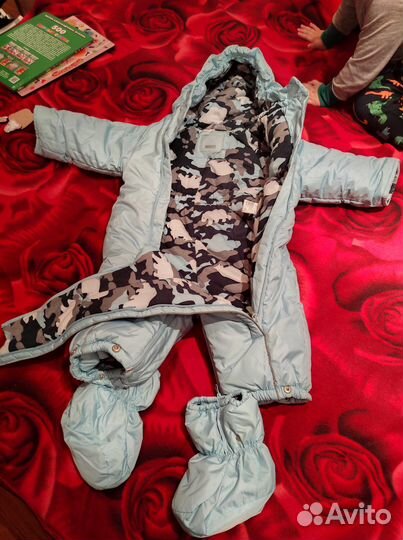 Комбинезон для мальчиков зимний