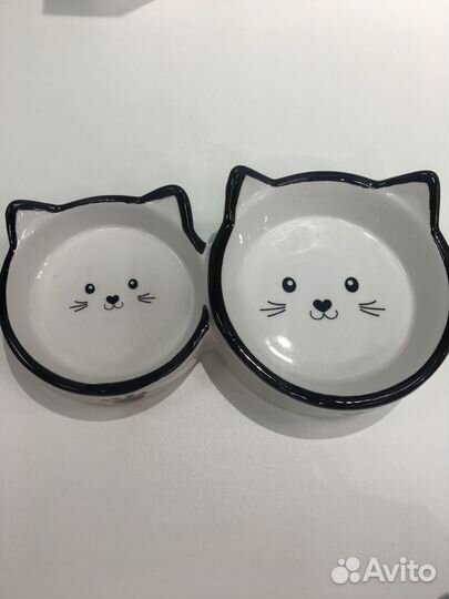 Миски для кошек керамические