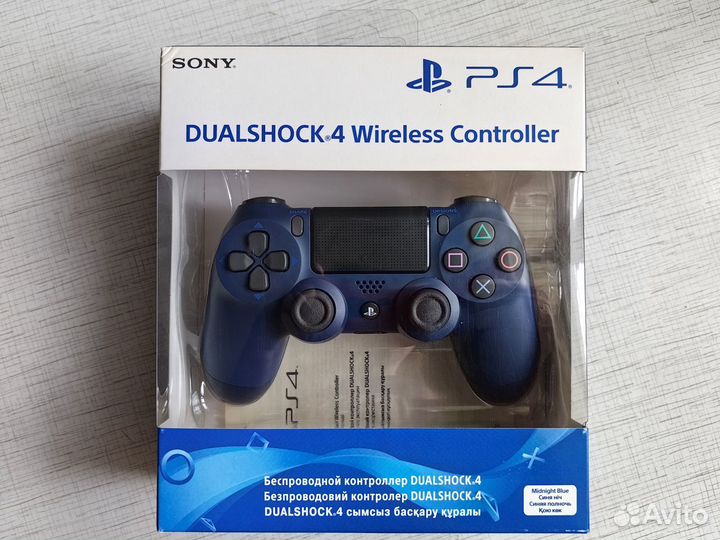 Геймпад PS4 Dualshock v.2 Midnight Blue