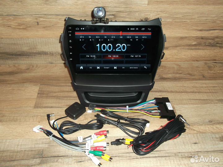 Магнитола Hyundai Santa Fe Android с камерой