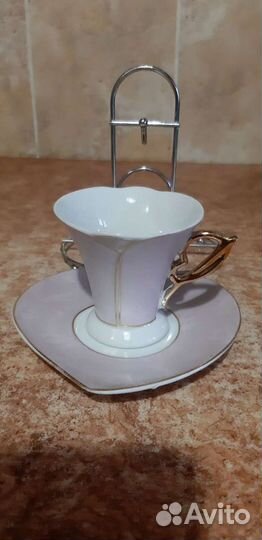 Чашка с блюдцем