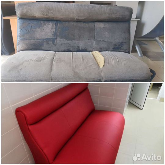 Перетяжка, ремонт мягкой мебели