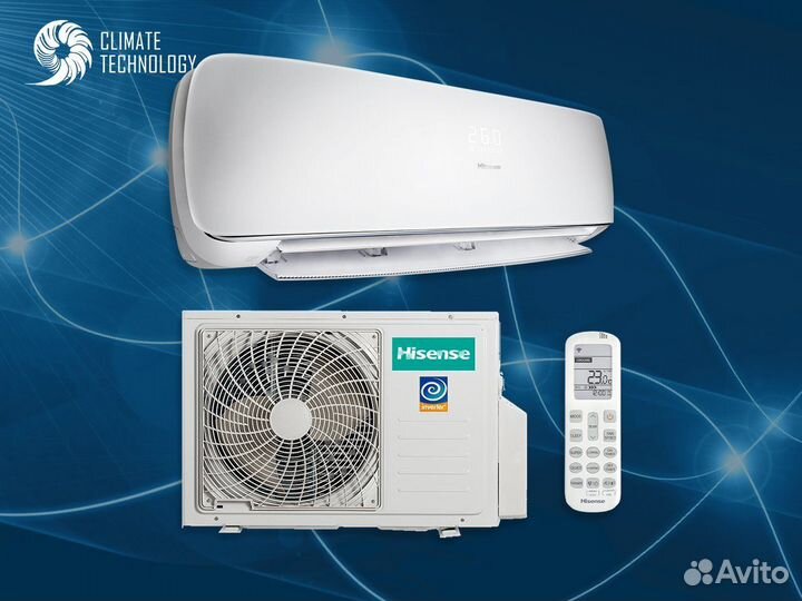 Hisense с монтажом