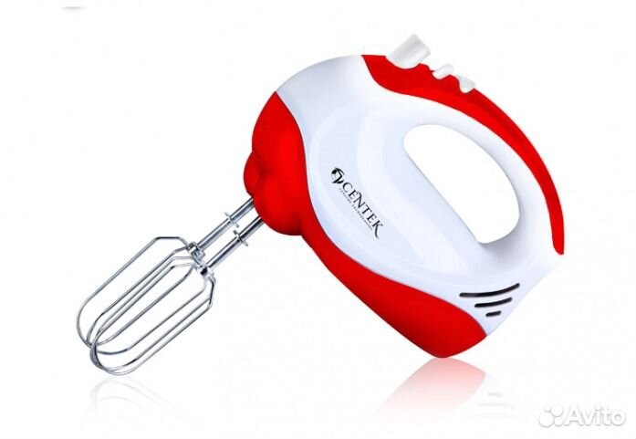 Миксер Centek CT-1110 бело-красный