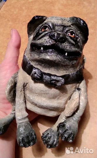 Мопс интерьерный