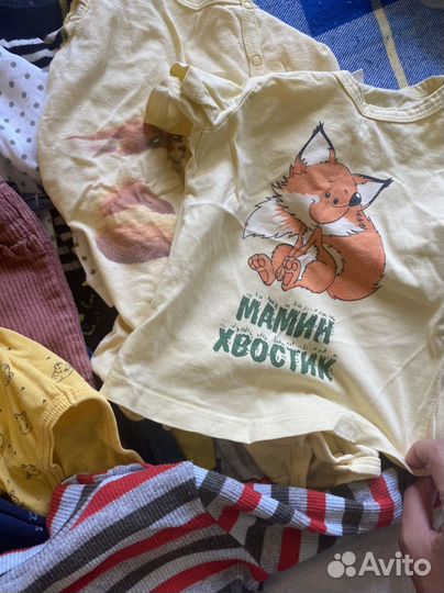 Большой пакет вещей для девочки 80 86 92