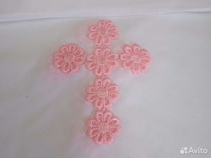 Косынка крестильная для девочки