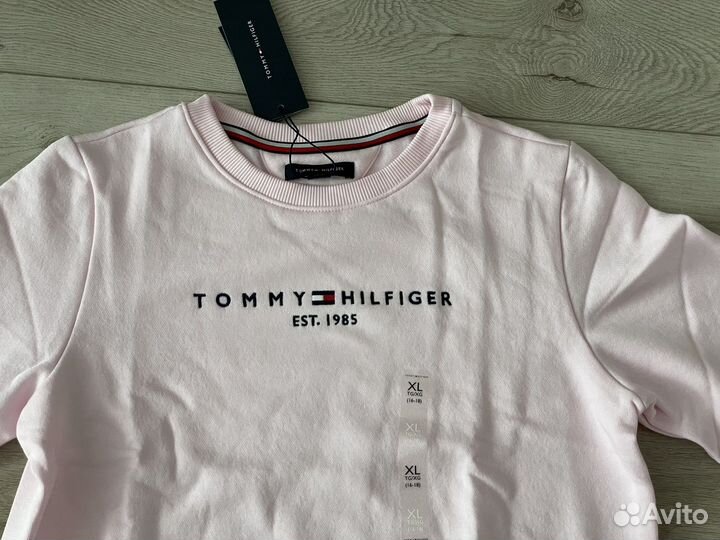 Tommy Hilfiger свитшот флис девочки 10/14 лет