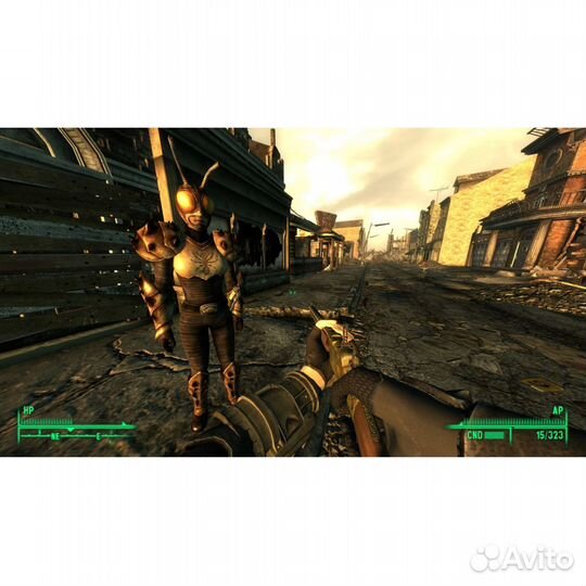 Fallout 3 (Рус.), б/у, множ.царап. (Xbox360)