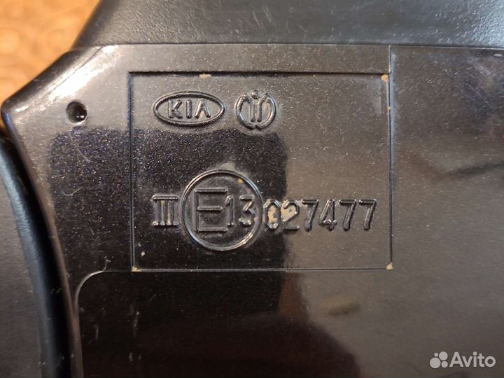 Зеркало Киа Спортейдж 3 б.у. оригинал