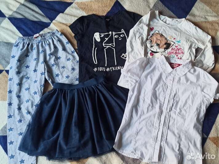 Одежда пакетом для девочки 134 140