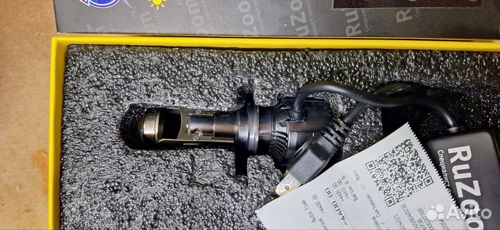 Светодиодные лампы LED H7 с линзой