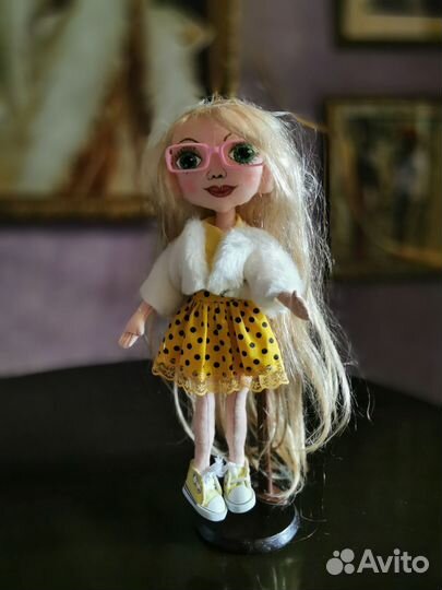 Текстильная интерьерная кукла