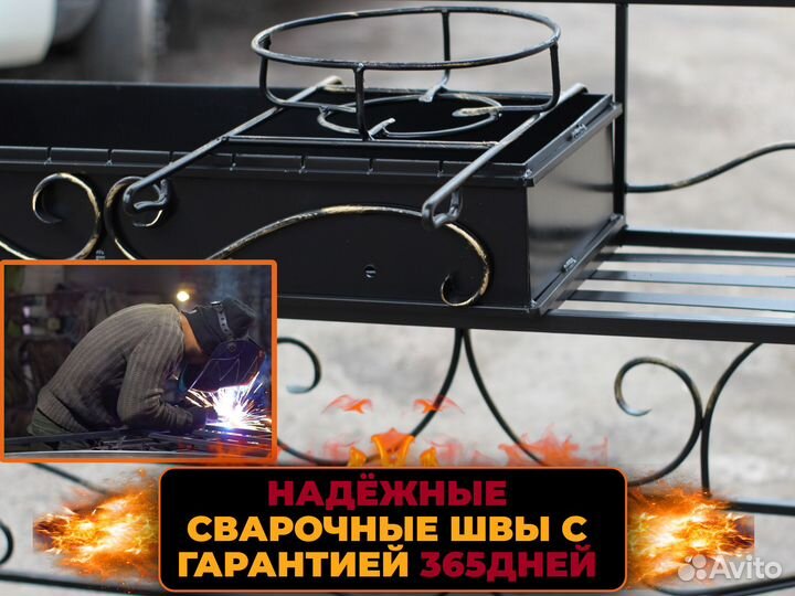 Кованый мангал / Мангалы с крышей