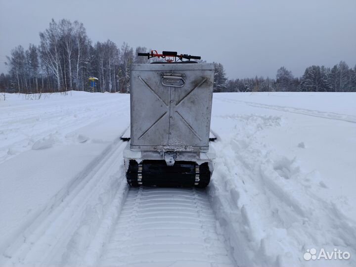 Мотобуксировщик с лыжным модулем 15 л.с