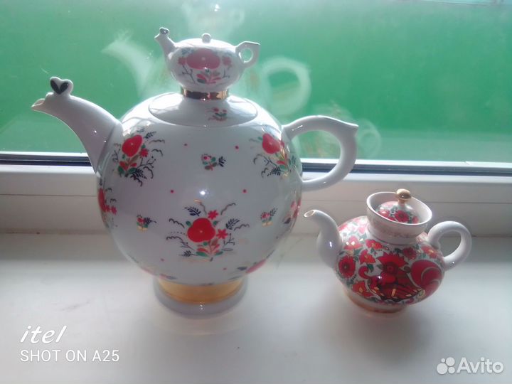 Фарфоровые чайники лфз редкие