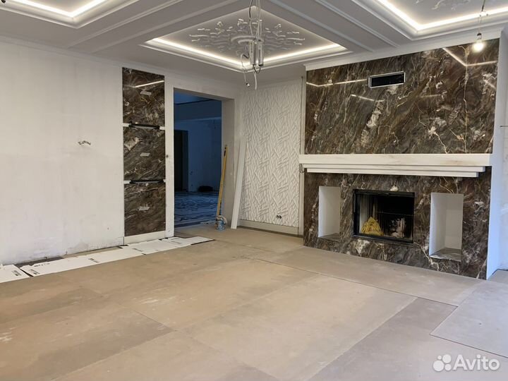 Камин из мрамора