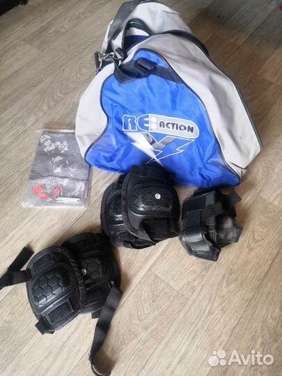 Ролики (роликовые коньки) + защита