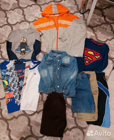 Одежда для мальчика пакетом 128