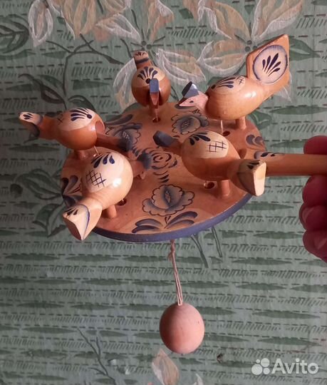 Деревянные игрушки СССР