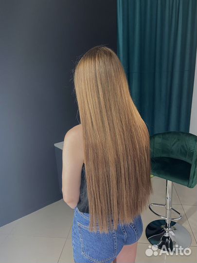 Наращивание волос биопротеин