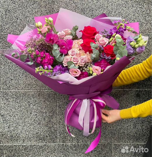 Доставка/Самовывоз букетов в Москве и мо