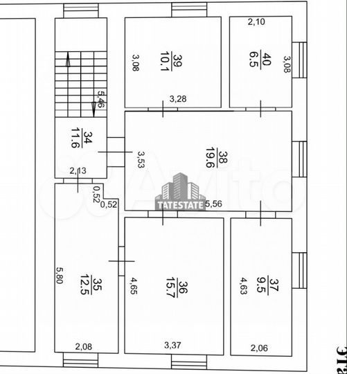 Блок офис 85,5 кв
