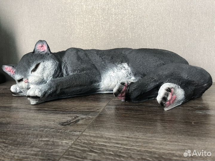 Фигурка садовая кот Кузя