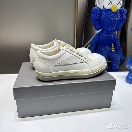 Кеды Rick Owens Vans Vintage Black/White/Brown