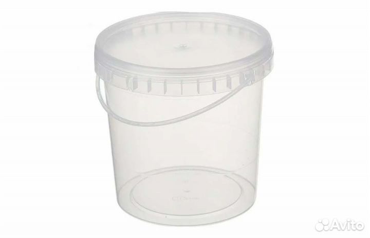 Ведерко пластиковое 100шт