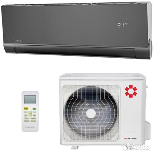 Кондиционеры Kentatsu для помещений 20м² 25м² 35м²