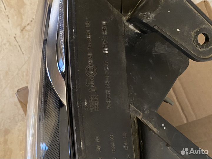 Левая фара hyundai-elantra-6