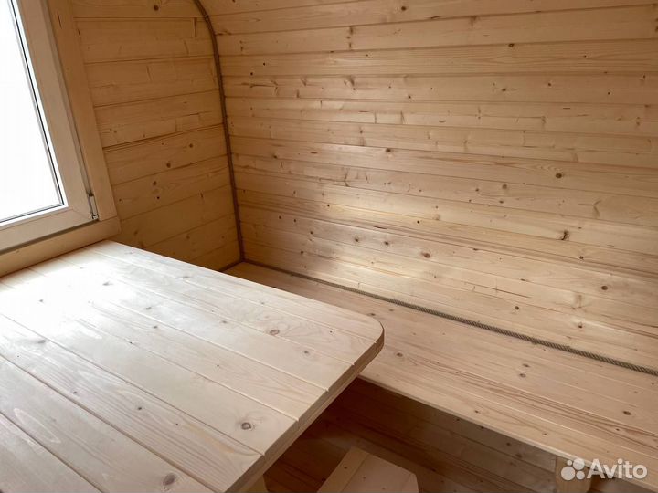 Баня бочка через 45 дней