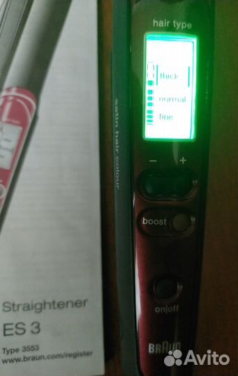 Выпрямитель для волос Braun satin hair colour