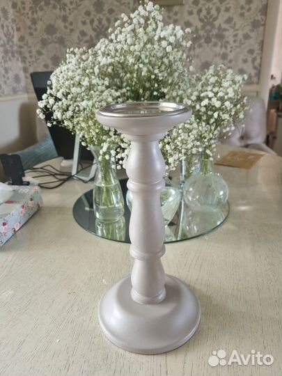 Подсвечник 30 см IKEA