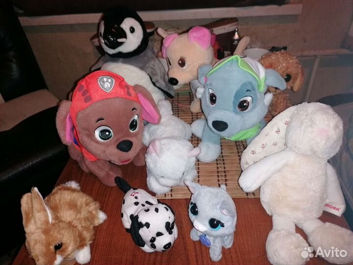 Игрушки мягкие
