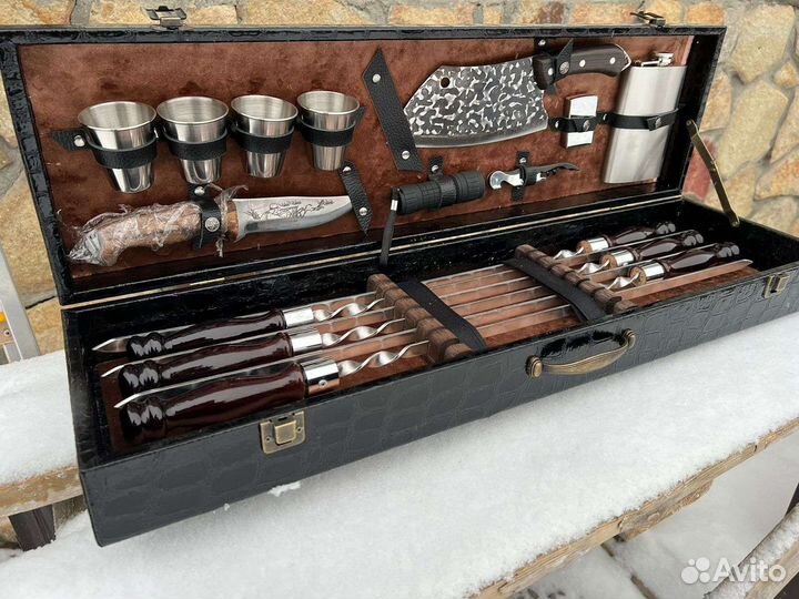 Шампура нож кизляр на подарок охота рыбалка