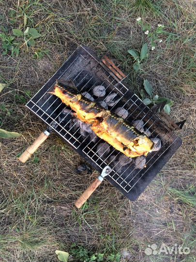 Гриль угольный портативный