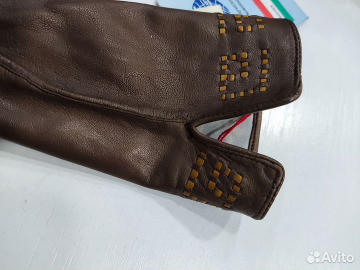 Перчатки женские кожаные Венгрия