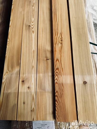 Профилированная доска пола из лиственницы