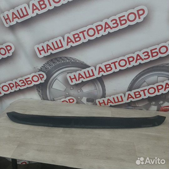 Накладка на бампер задняя Hyundai Solaris хэтчбек