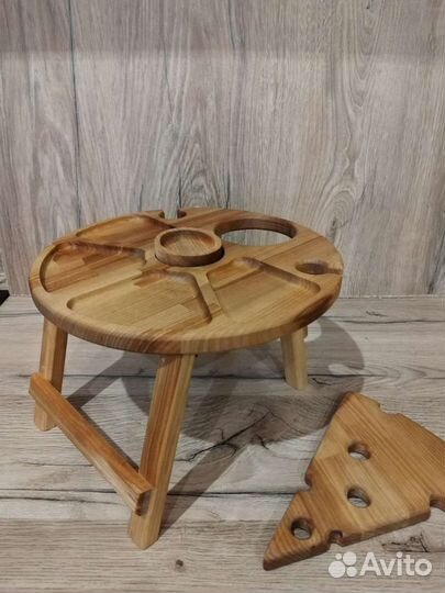 Винный столик менажница