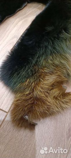Меховой воротник песец